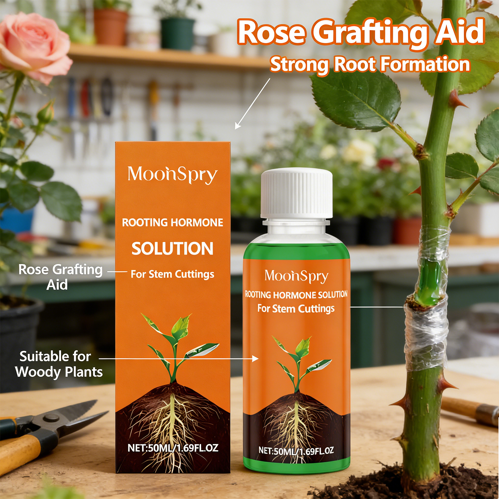 Root Stimulator Liquid - Plant Rooting Agent Effectively Promote Plant
