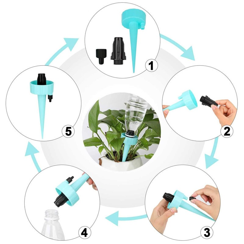 6/12pcs Self Watering Spikes f - Self Watering Insert recensie en prijs