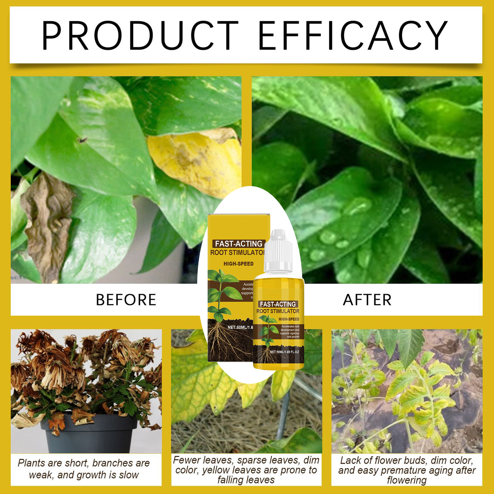 Root Booster For Plants Natura - Root Stimulator Liquid recensie en prijs