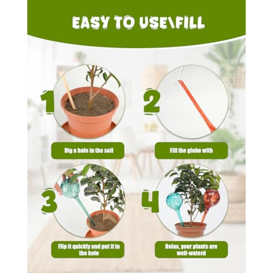 Iridescent Self Watering Globe - Self Watering Insert recensie en prijs