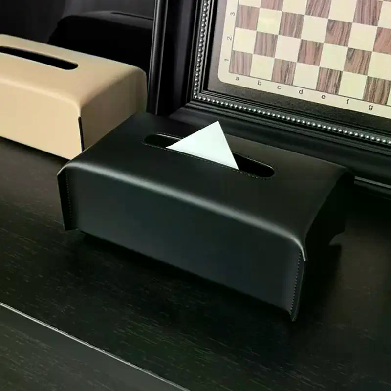 Luxury Tissue Box Leather Napk - Agar Tissue Culture recensie en prijs