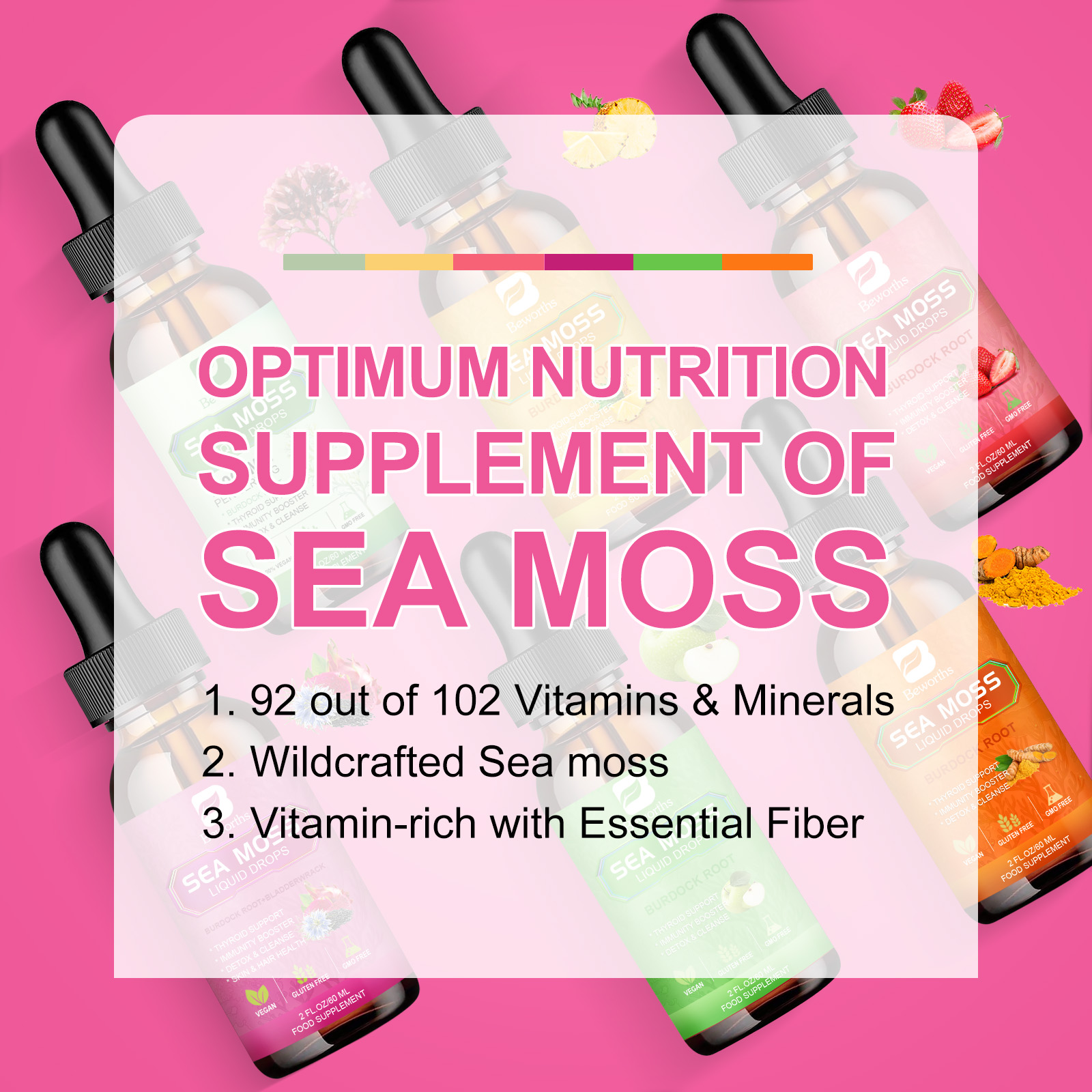 BEWORTHS 3000MG Seamoss Liquid - Root Stimulator Liquid recensie en prijs