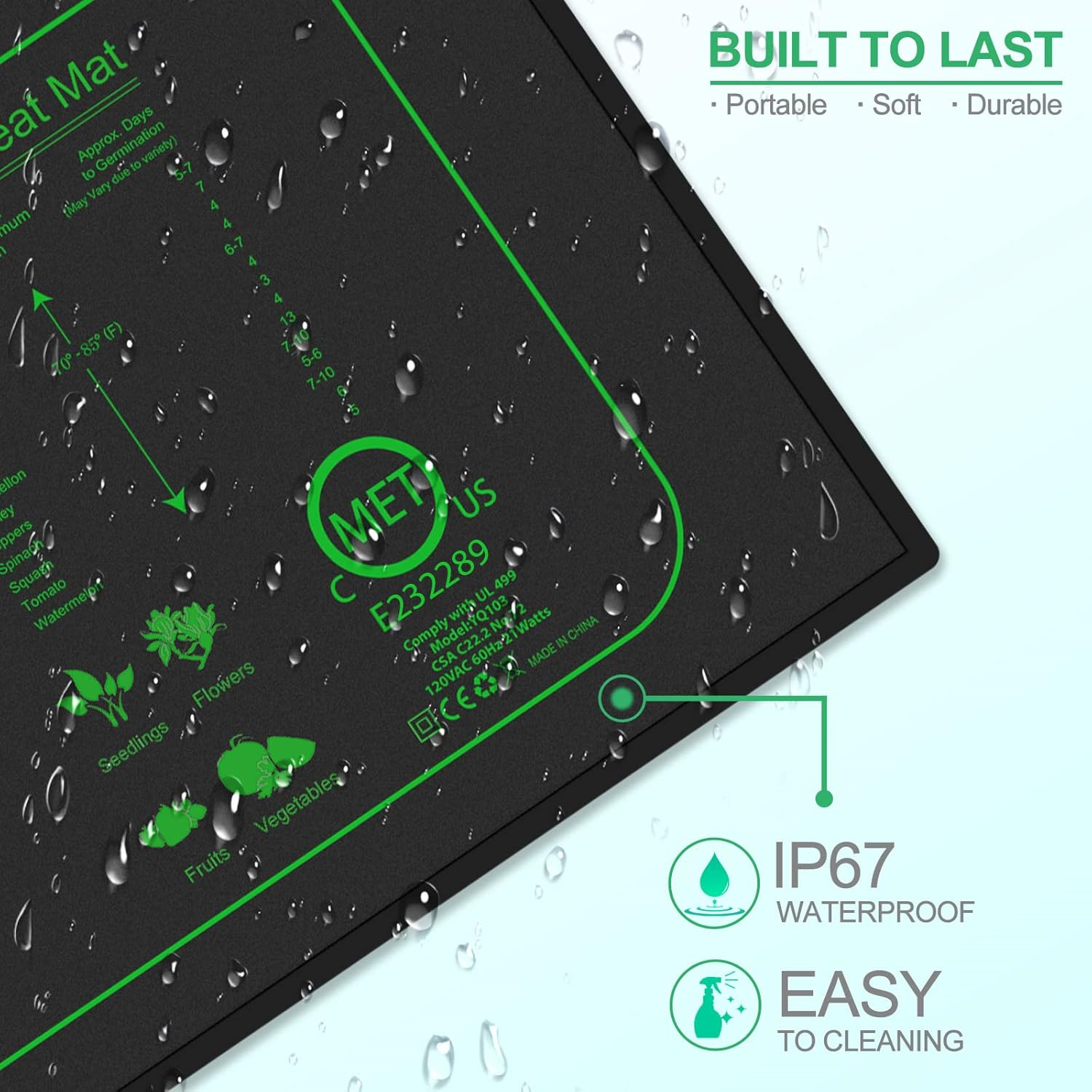 Seedling Heat Mat With Digital - Rooting Gel Clone recensie en prijs