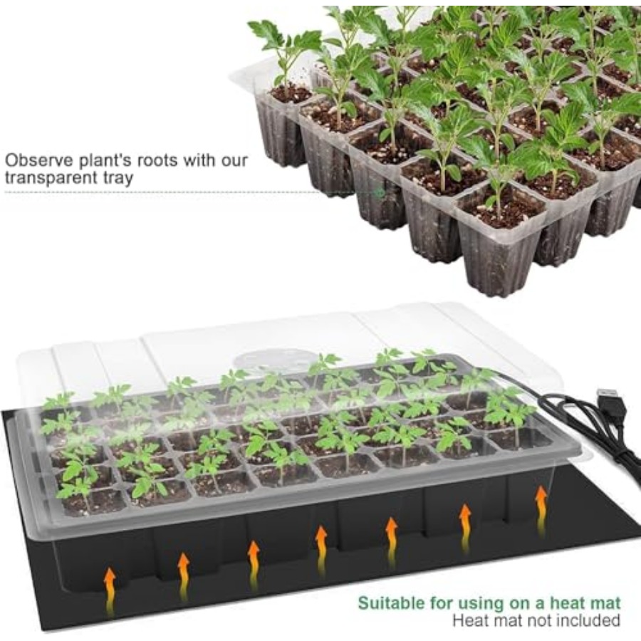 Seedling Trays Seed Starter Tr - Humidity Dome Kit recensie en prijs