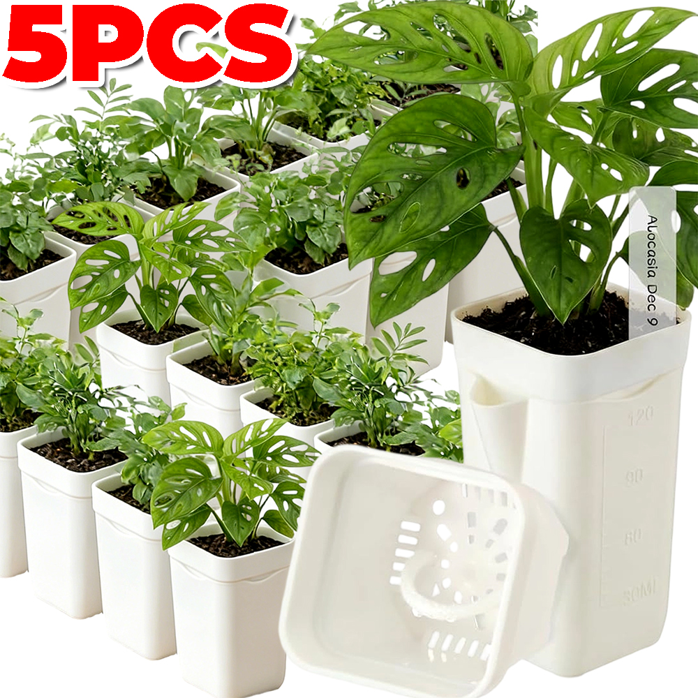 1/5Pcs Dual-Layer Self-Waterin - Self Watering Insert recensie en prijs