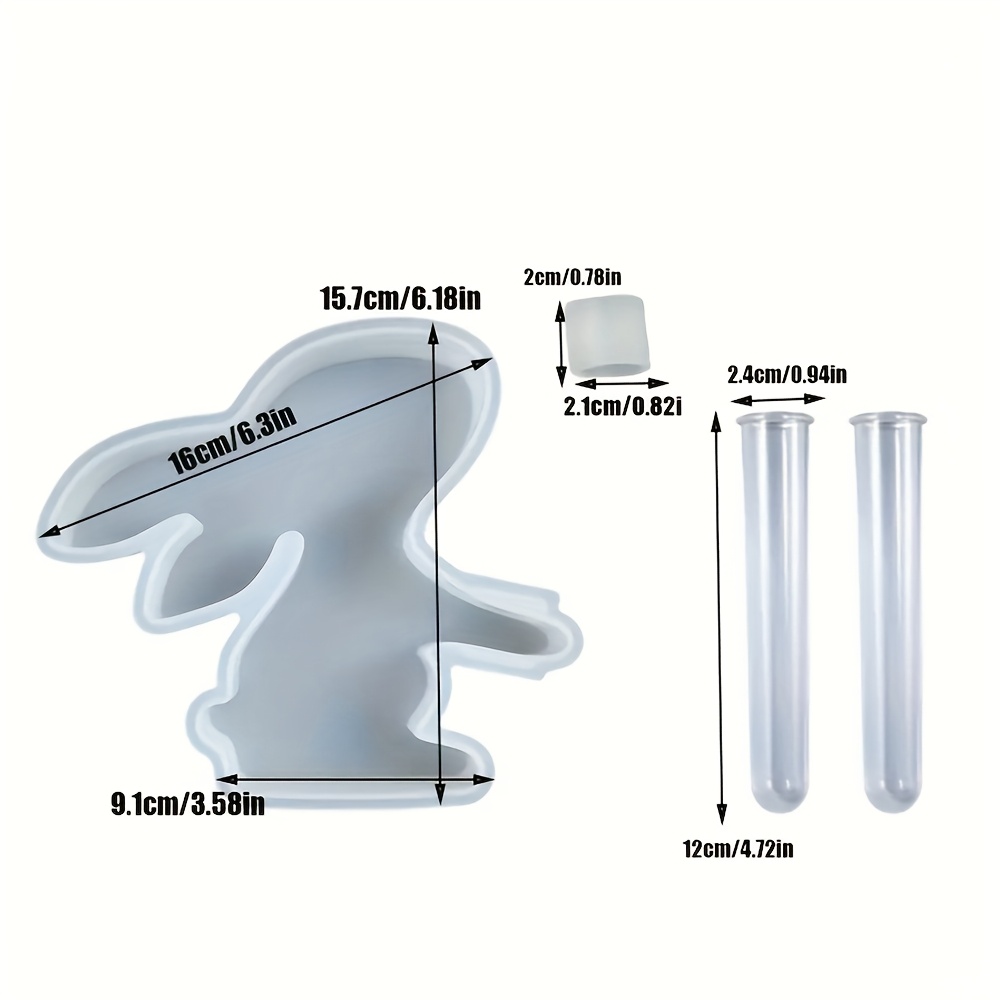4pcs/set Easter Bunny Silicone - Propagation Station Vase recensie en prijs
