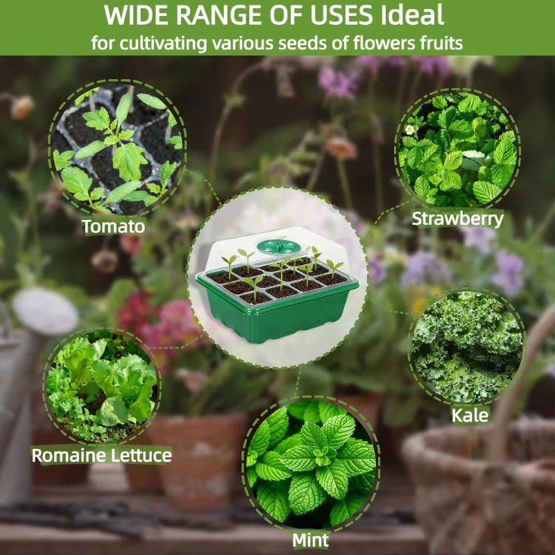 Seed Starter Tray Mini Greenho - Humidity Dome Kit recensie en prijs