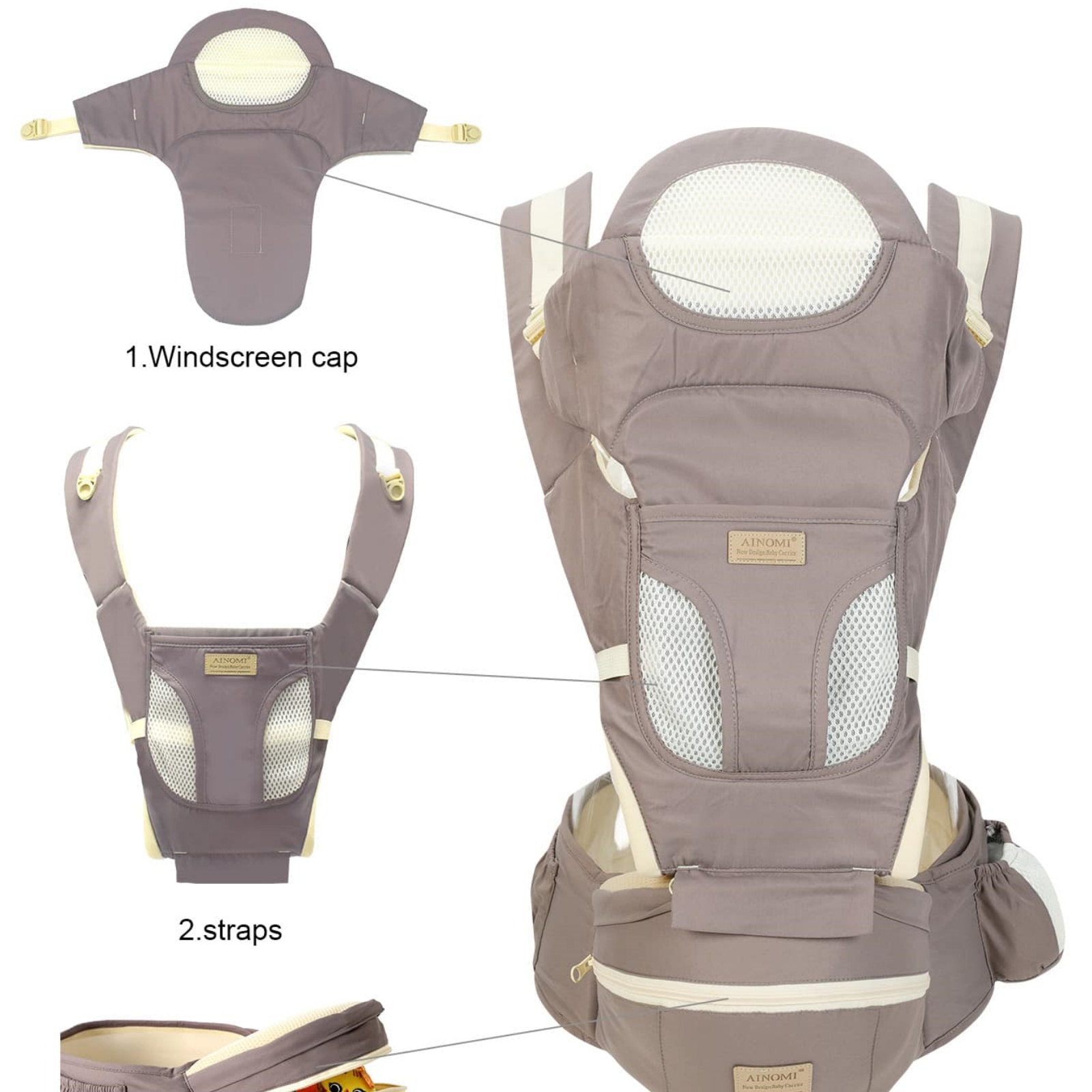 ErgoBaby Carrier with Hip Seat - Rooting Gel Clone recensie en prijs
