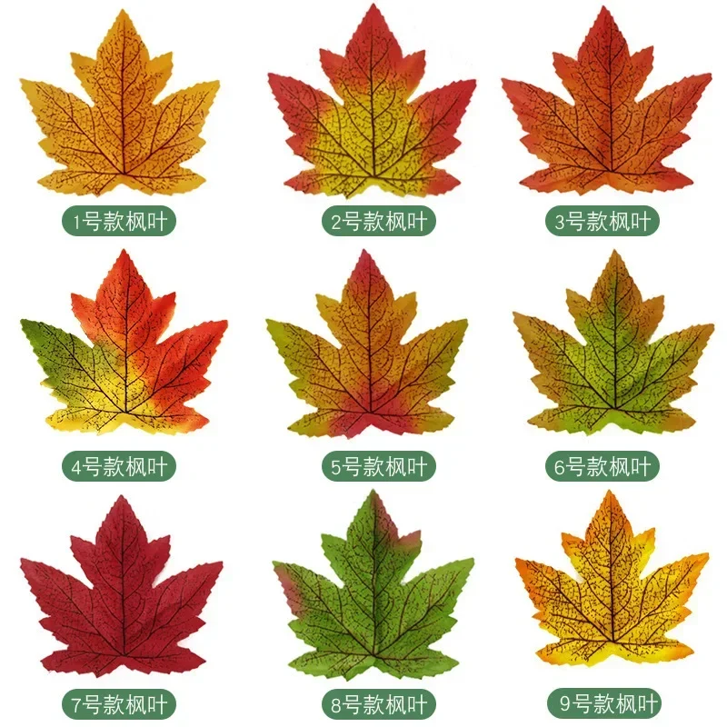 50pcs Artificial Maple Leaf Ha - Sphagnum Moss Dry recensie en prijs