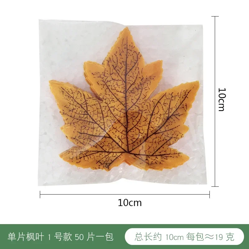 50pcs Artificial Maple Leaf Ha - Sphagnum Moss Dry recensie en prijs