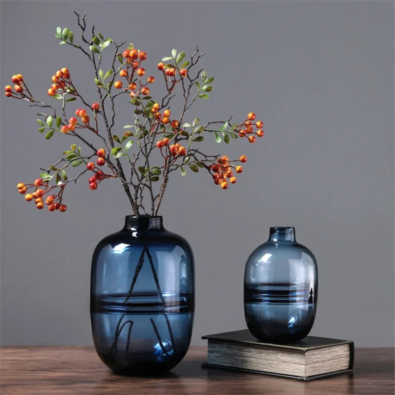 Minimalist Blue Black Glass Va - Propagation Station Vase recensie en prijs
