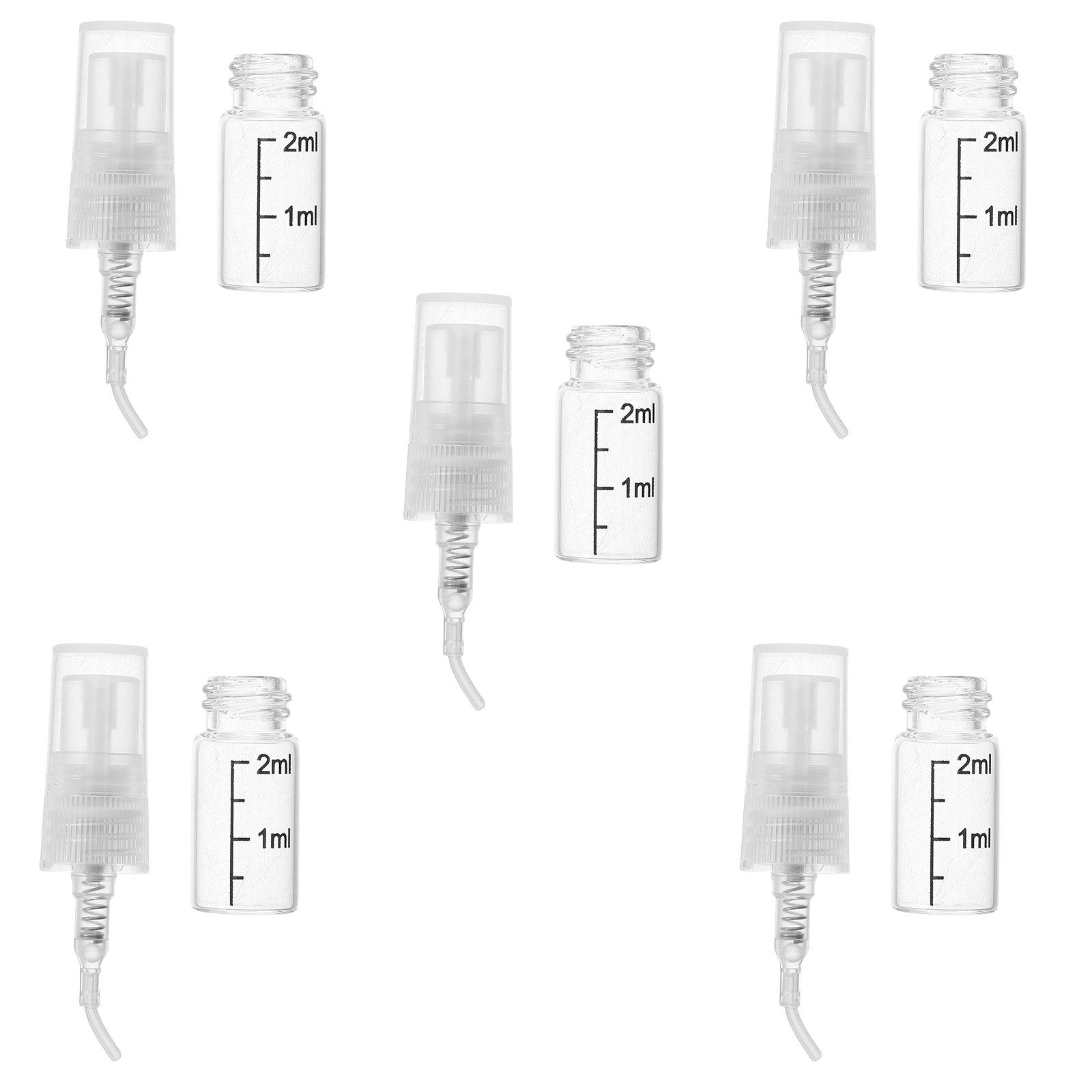 5Pcs Portable Spray Bottle Set - Misting Bottle Fine recensie en prijs