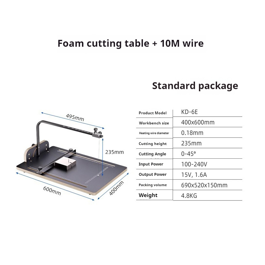 6 Electric Heating Wire Cuttin - Cutting Board Foam recensie en prijs