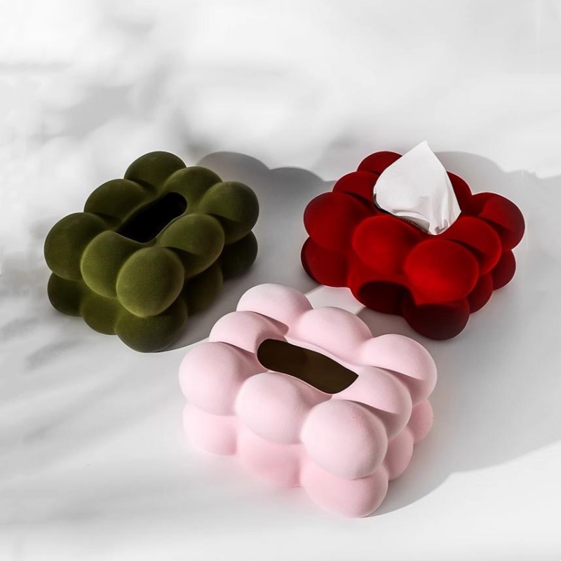 Flocked Tissue Box Geometrical - Agar Tissue Culture recensie en prijs