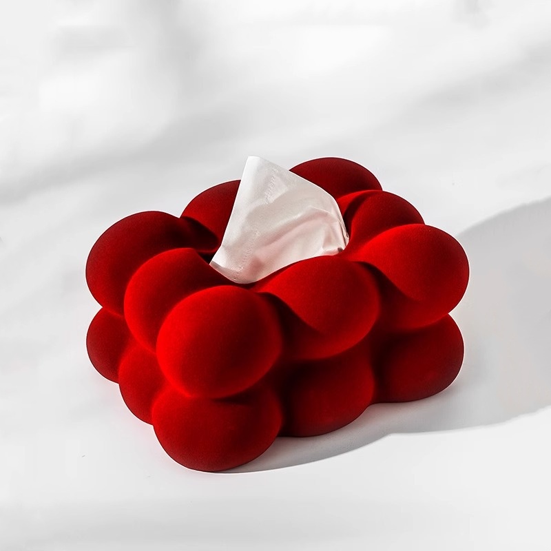 Flocked Tissue Box Geometrical - Agar Tissue Culture recensie en prijs