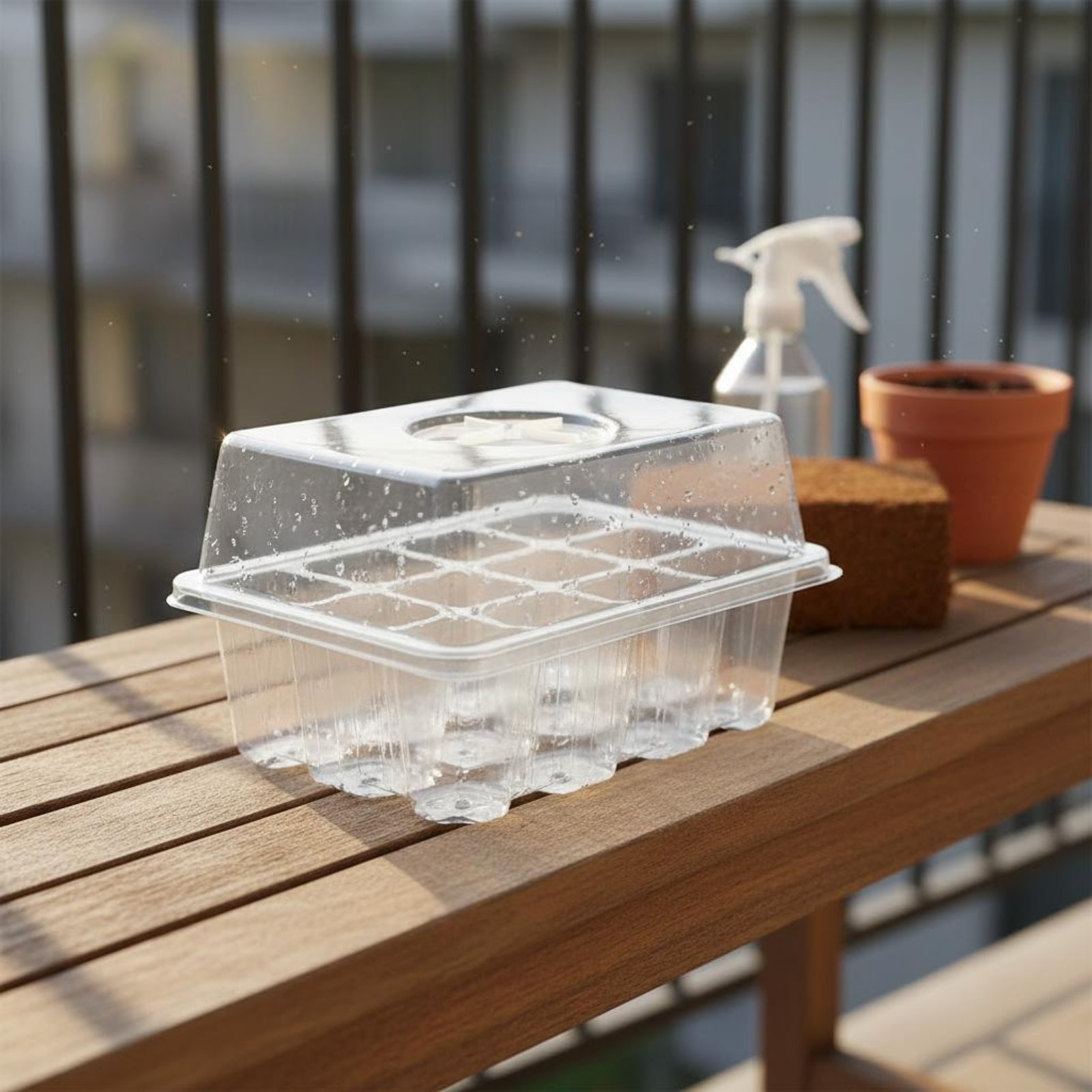 12 Compartment Germination Tra - Humidity Dome Kit recensie en prijs