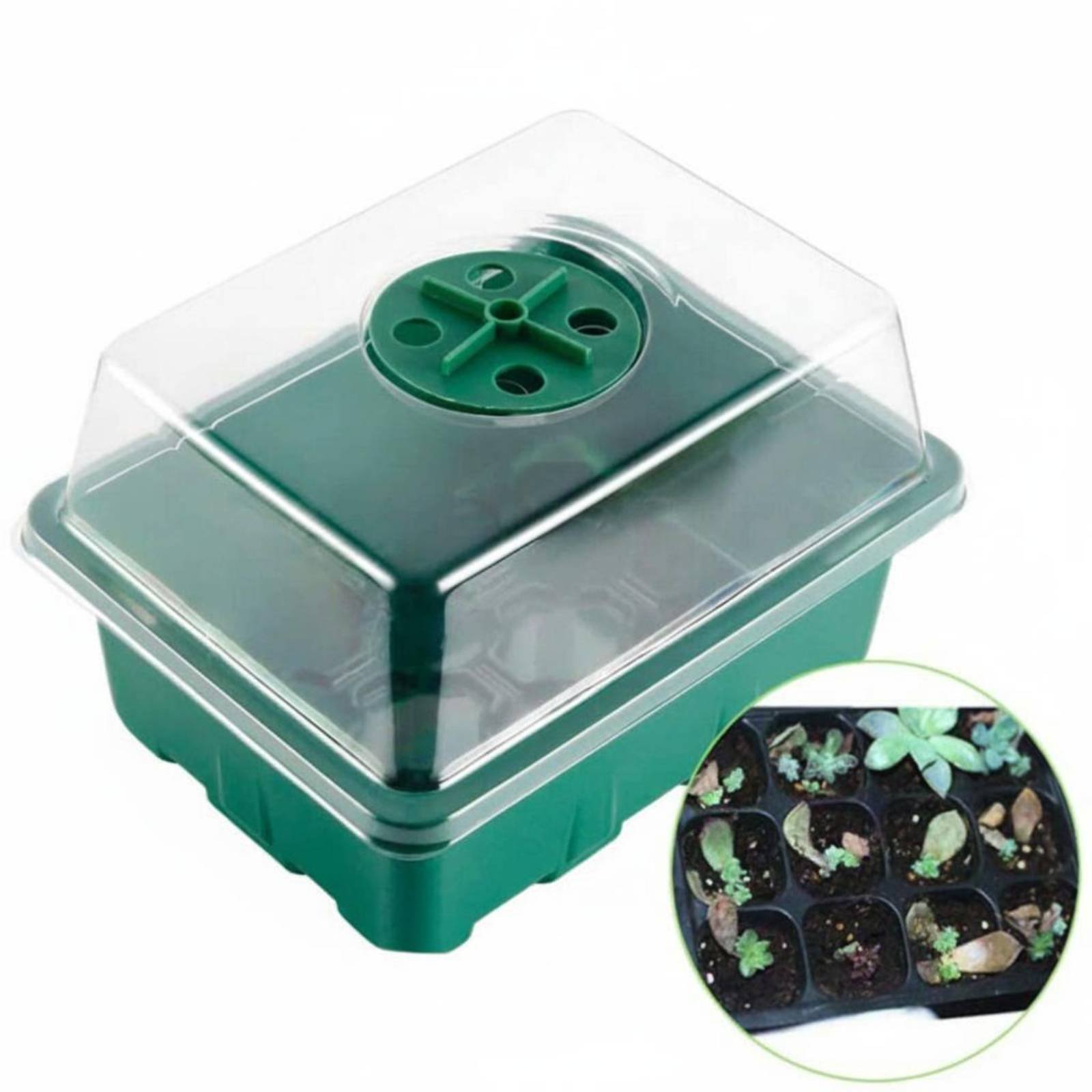 12 Compartment Germination Tra - Humidity Dome Kit recensie en prijs