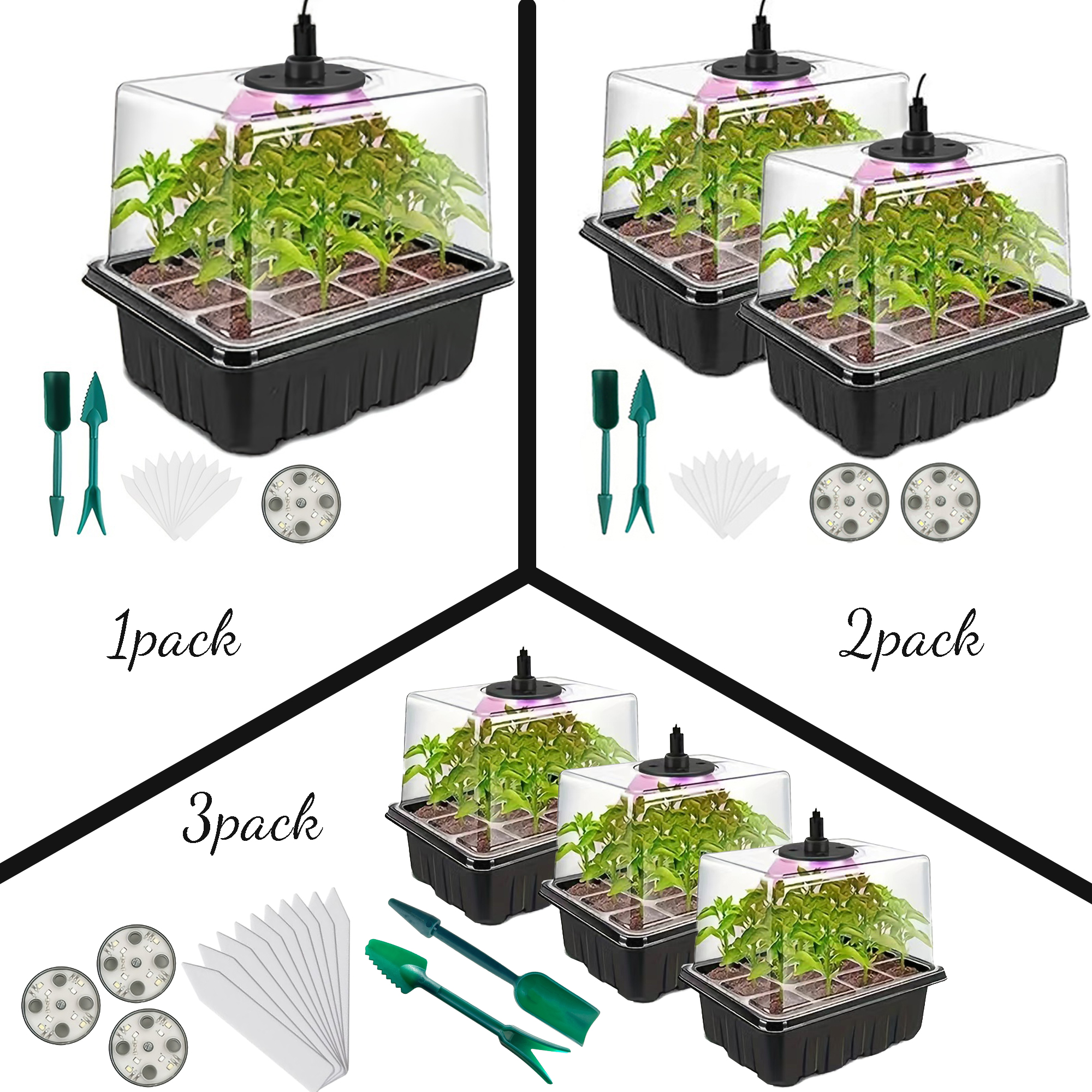 Seedling Starter Kit 1/2/3 Set - Humidity Dome Kit recensie en prijs