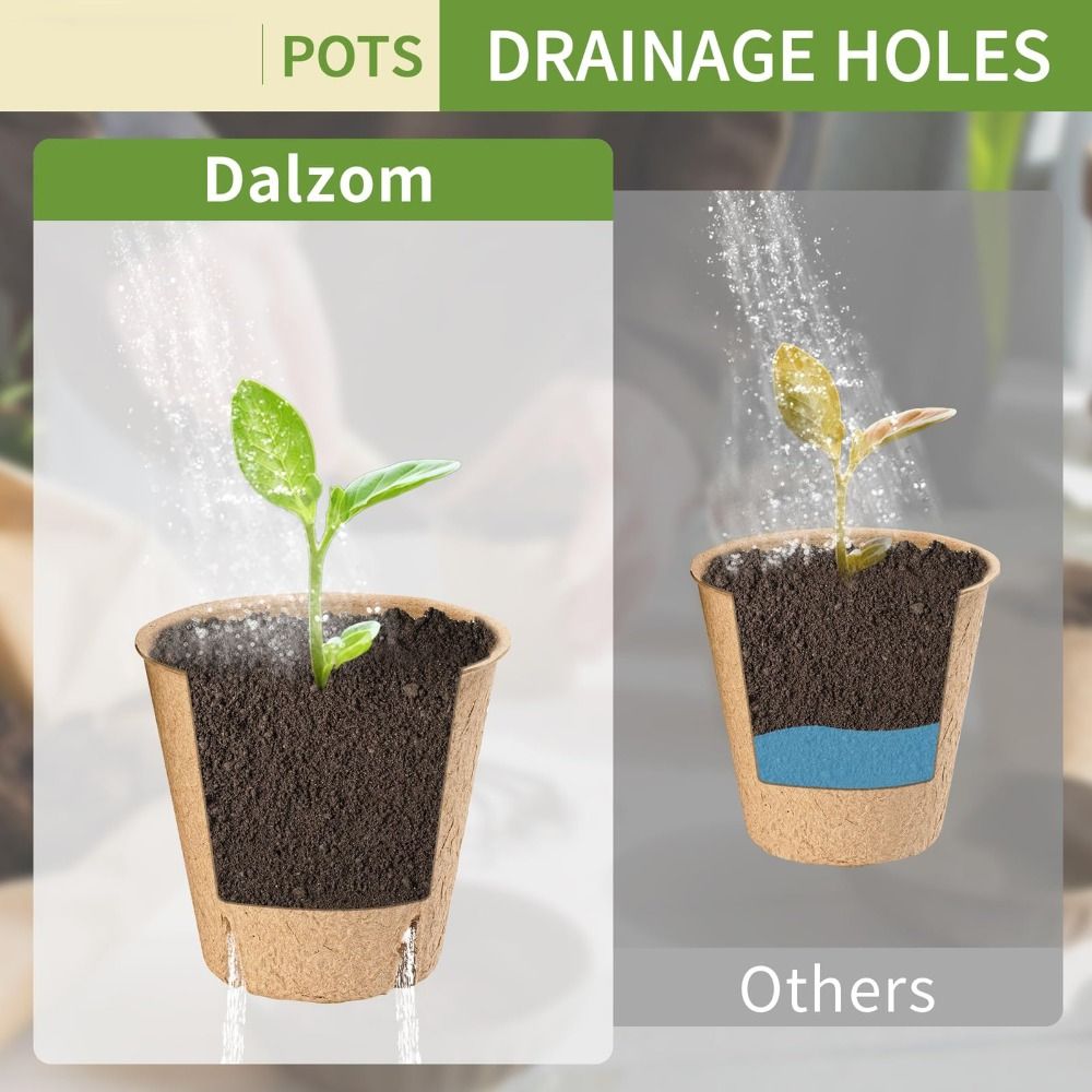 50PCS Biodegradable Plant Star - Peat Pellet Tray recensie en prijs