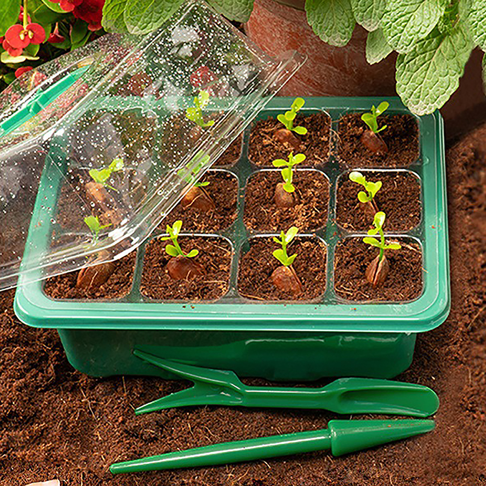 Seed Starter Trays with Grow L - Humidity Dome Kit recensie en prijs