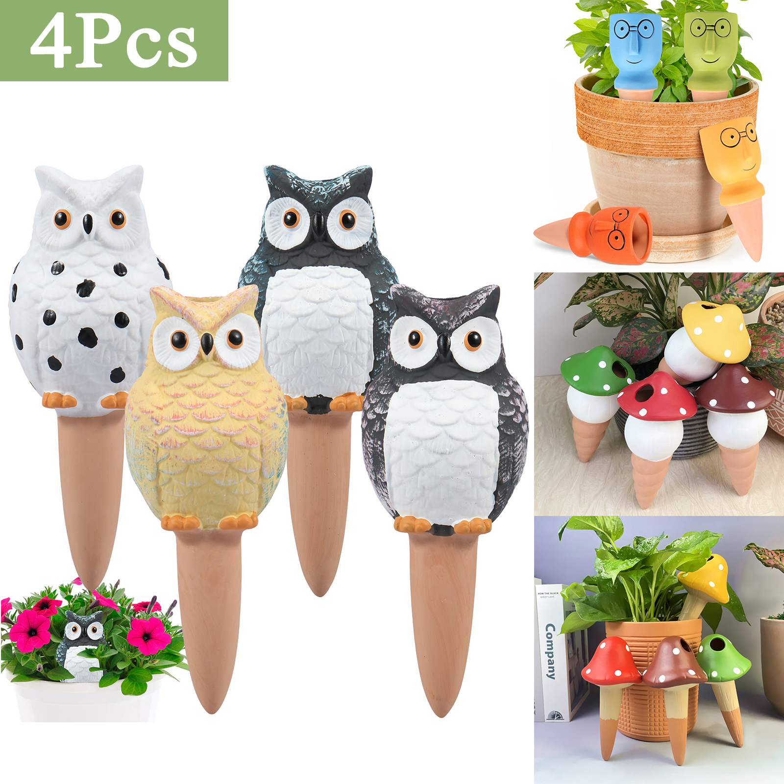4Pcs Self-Watering Spikes Dive - Self Watering Insert recensie en prijs