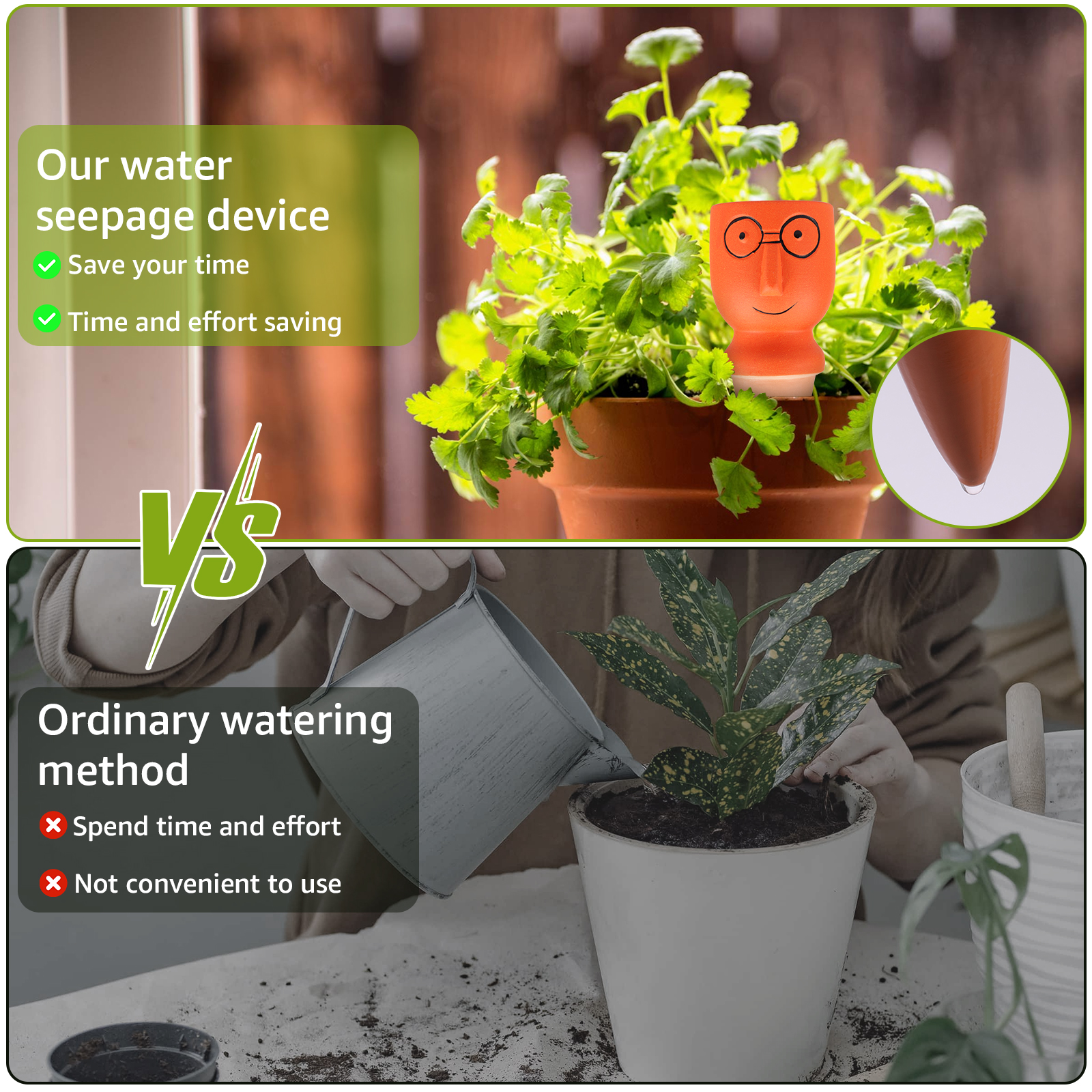 4Pcs Self-Watering Spikes Dive - Self Watering Insert recensie en prijs