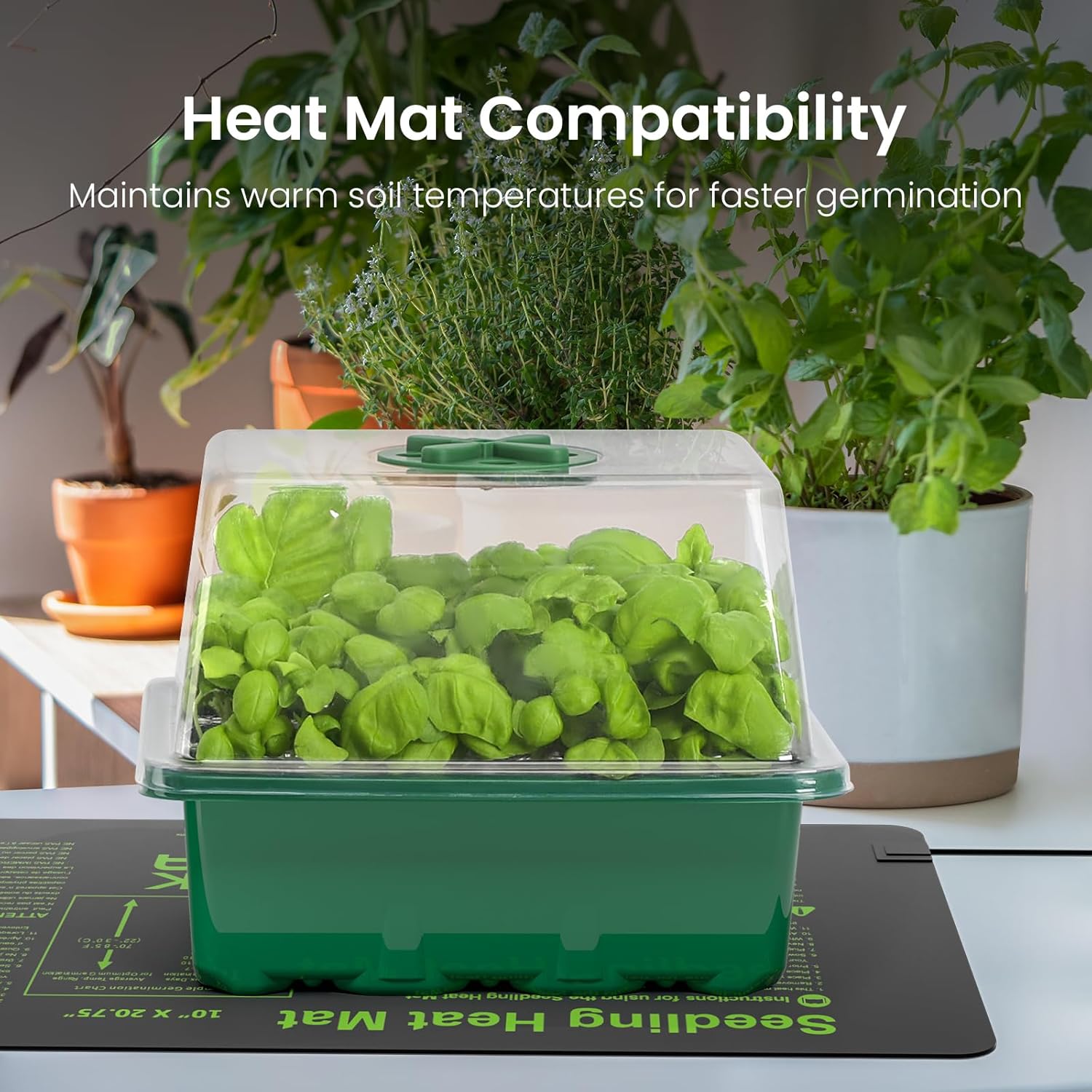 Seed Starter Kit with Grow Lig - Humidity Dome Kit recensie en prijs
