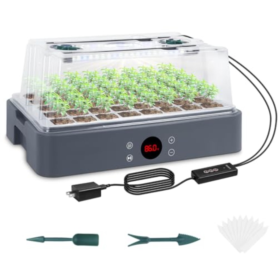 Seed Starter Tray with Grow Li - Humidity Dome Kit recensie en prijs