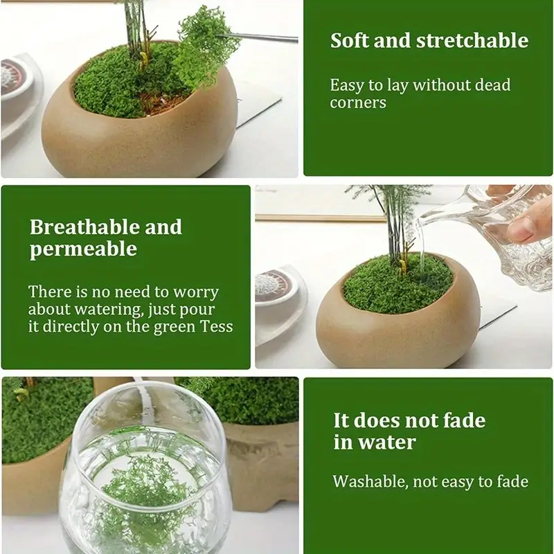 Green Fake Moss DIY Crafts Gra - Sphagnum Moss Dry recensie en prijs