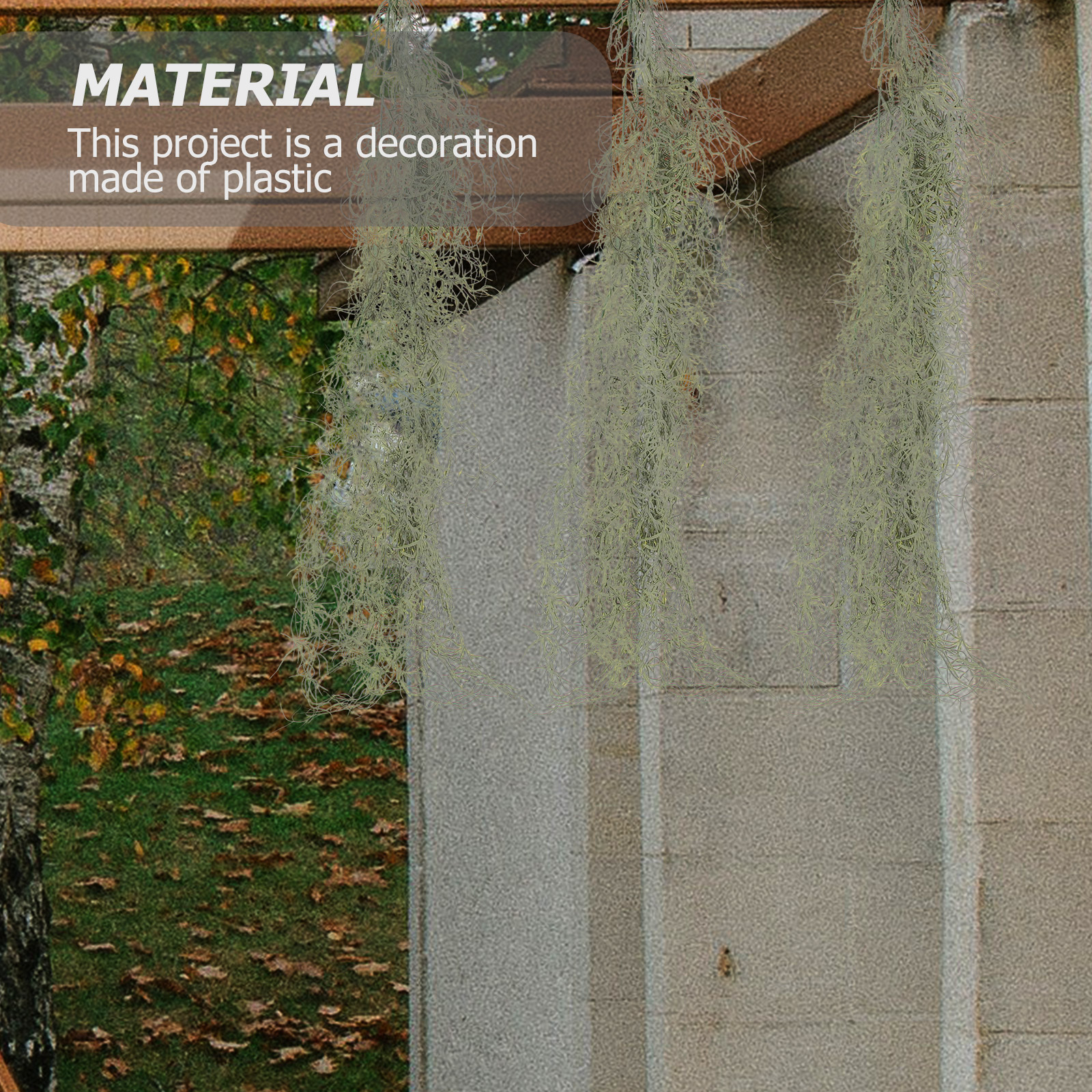 Hanging Moss Decor Artificial  - Sphagnum Moss Dry recensie en prijs