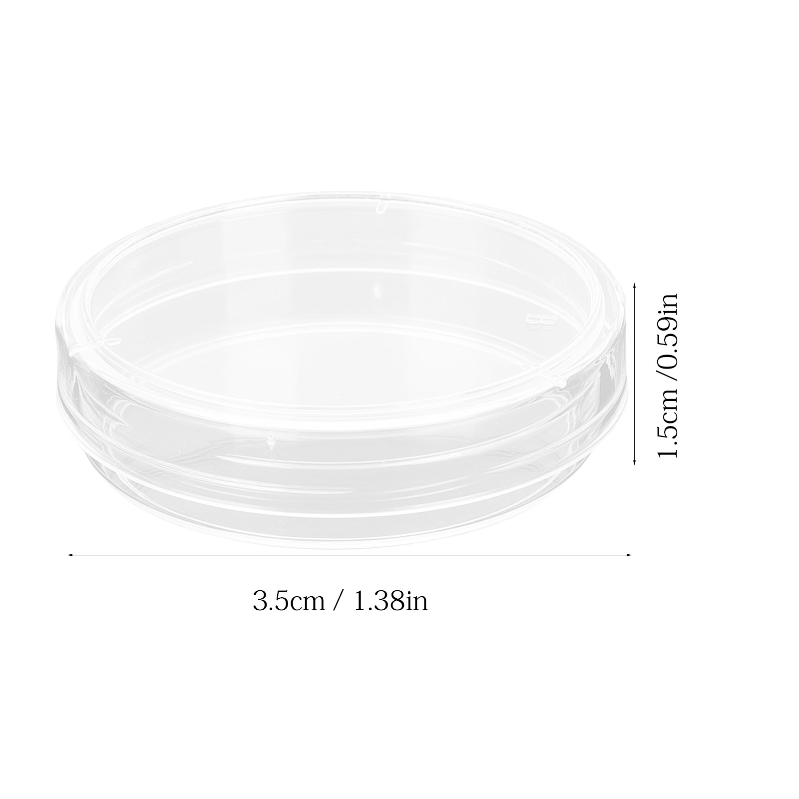 30Pcs Petri Dishes Clear Plast - Agar Tissue Culture recensie en prijs