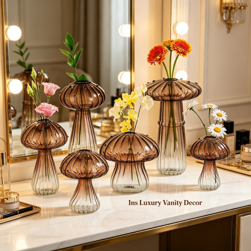 Mushroom‑Design Fluted Glass P - Propagation Station Vase recensie en prijs