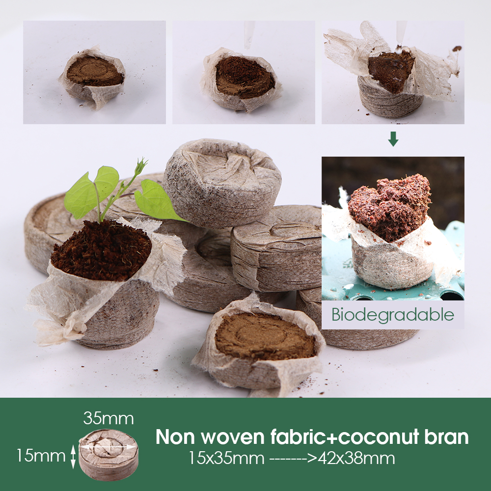 10 Cells Seedling Trays Germin - Peat Pellet Tray recensie en prijs