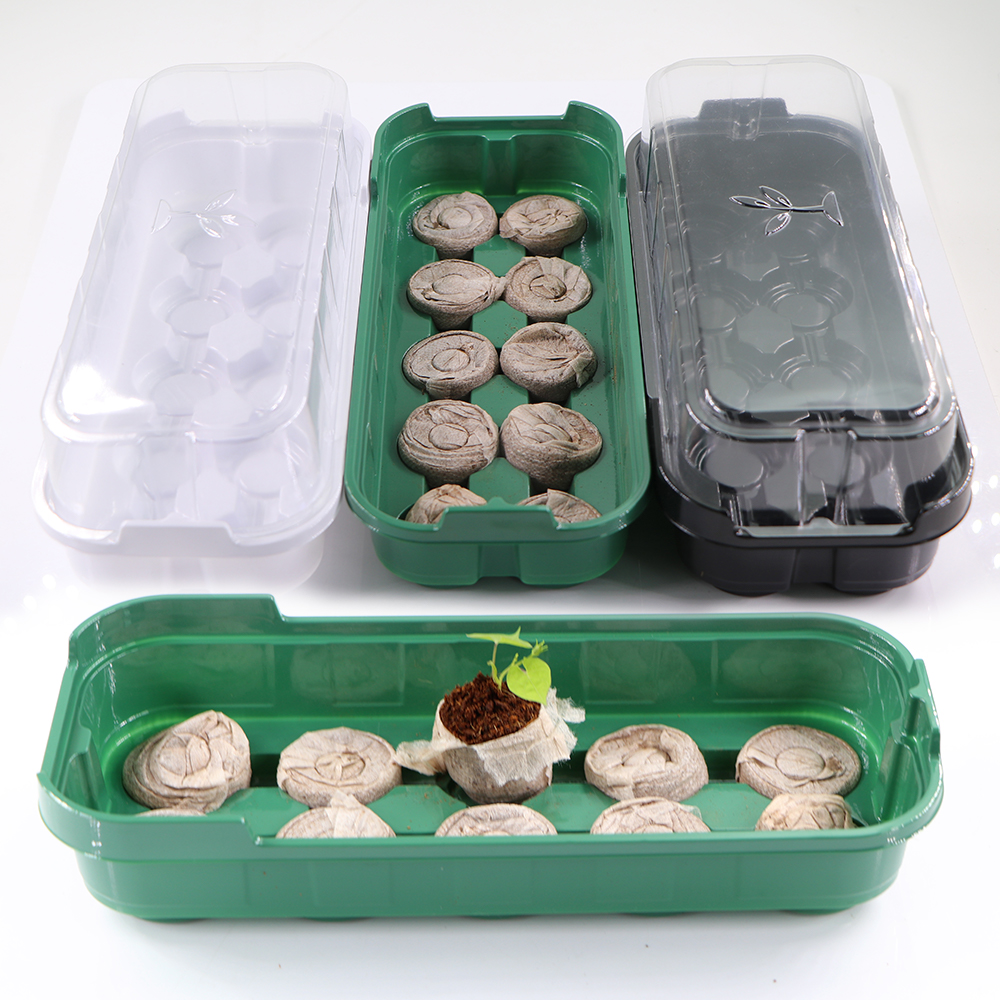 10 Cells Seedling Trays Germin - Peat Pellet Tray recensie en prijs
