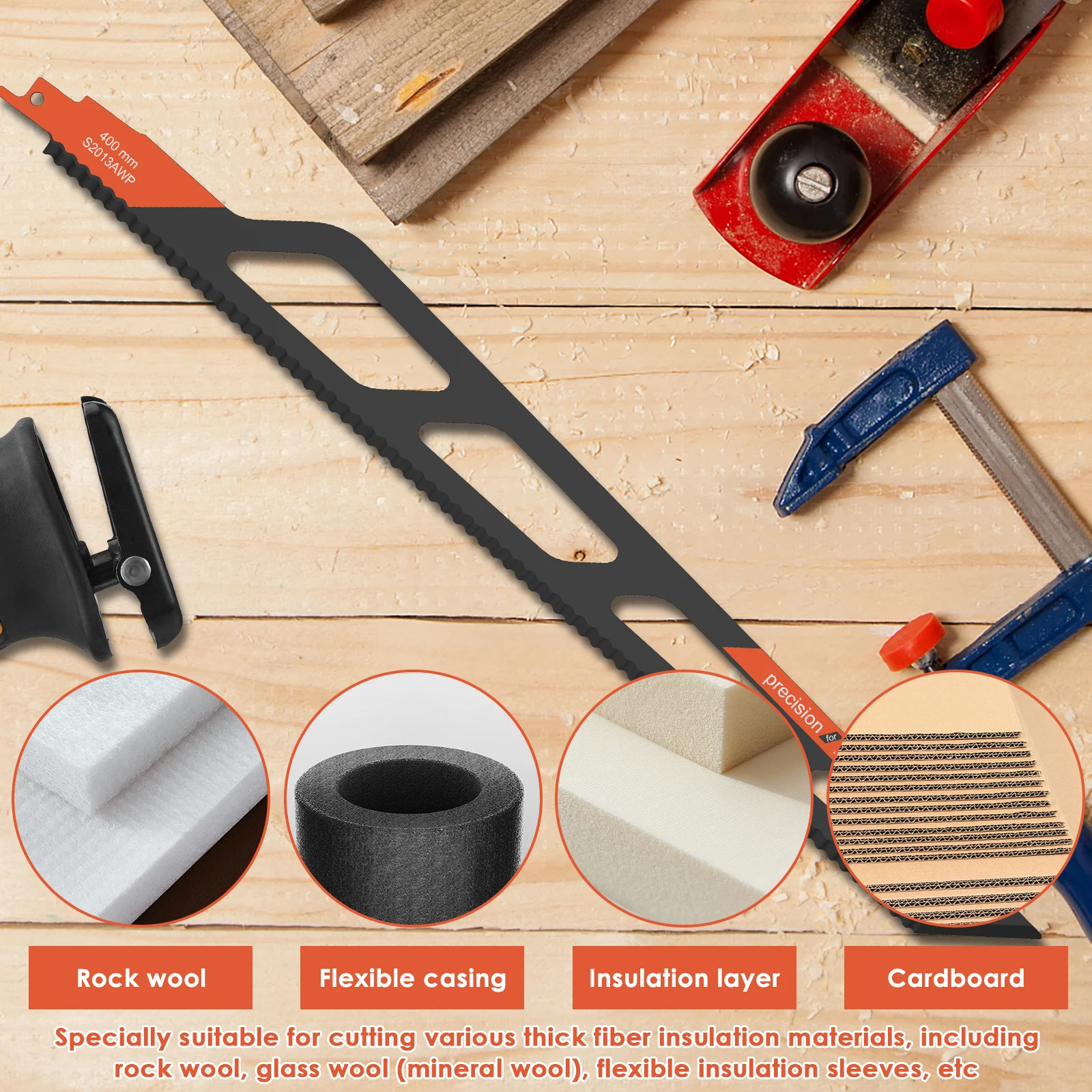 16inch/400mm Reciprocating Saw - Cutting Board Foam recensie en prijs