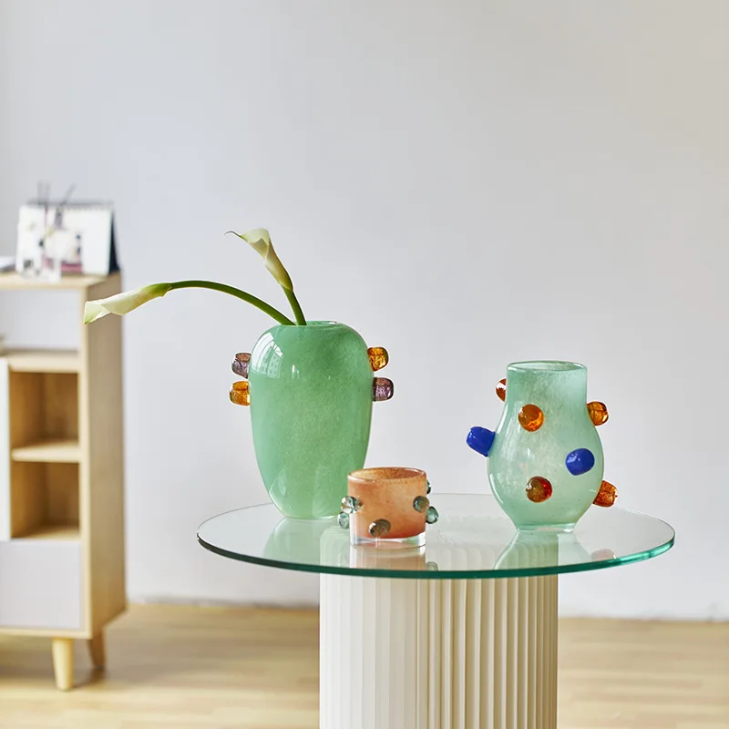 Colorful Round Bead Glass Vase - Propagation Station Vase recensie en prijs