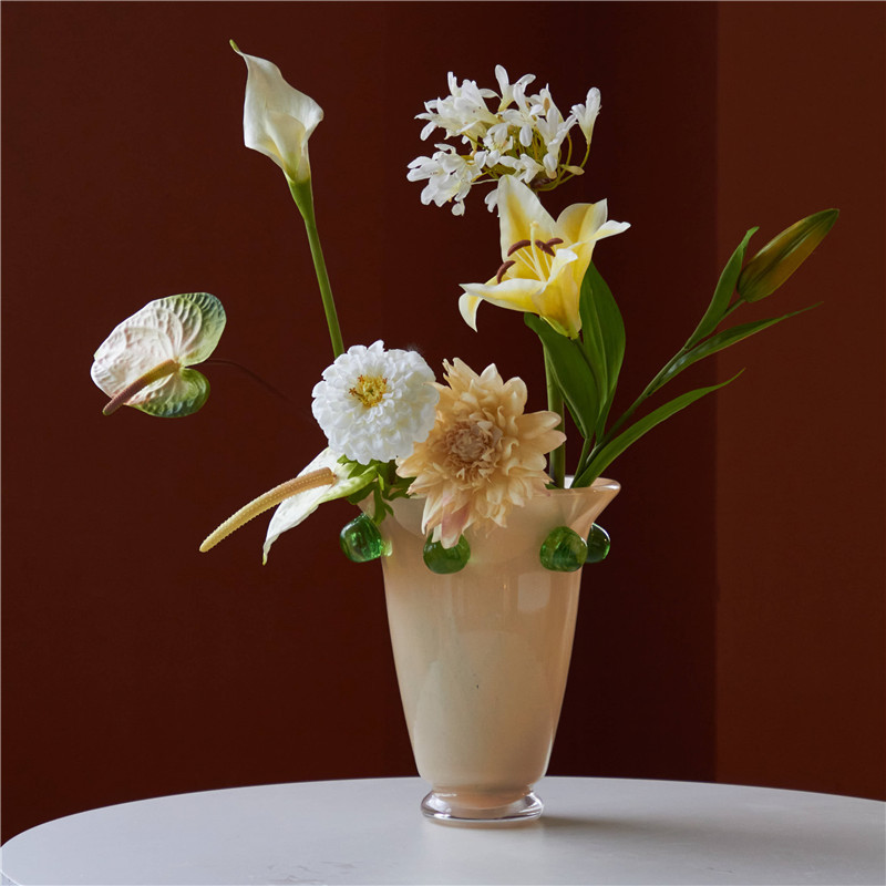 Colorful Round Bead Glass Vase - Propagation Station Vase recensie en prijs