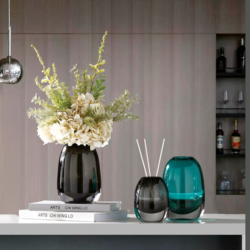 Smoke Gray Glass Vase, Hydropo - Propagation Station Vase recensie en prijs