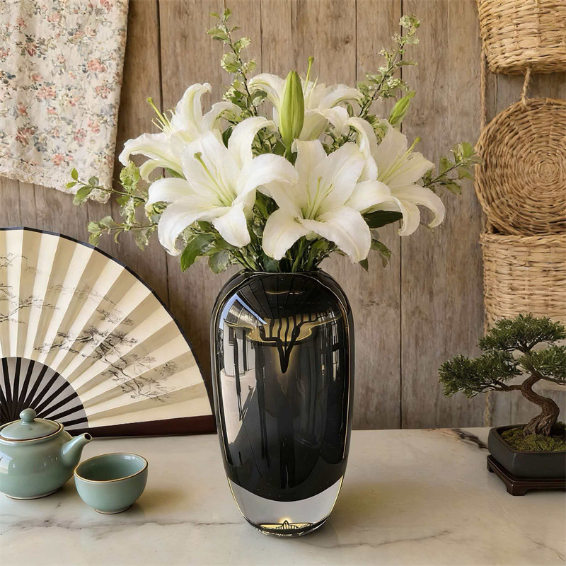 Smoke Gray Glass Vase, Hydropo - Propagation Station Vase recensie en prijs